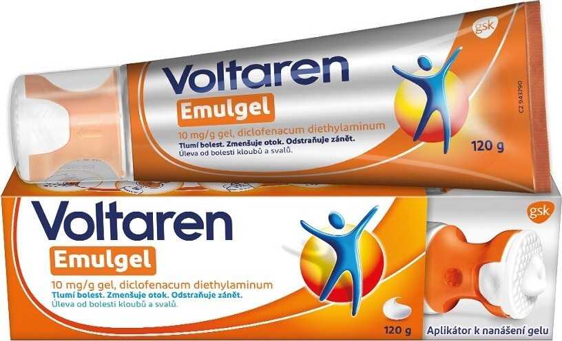 VOLTAREN EMULGEL 10MG/G gel 120G IIIB