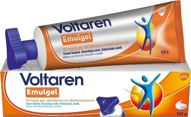 VOLTAREN EMULGEL 10MG/G gel 150G IIB