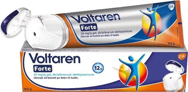 VOLTAREN FORTE 20MG/G gel 150G IIB