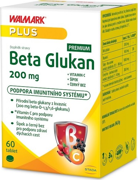 Walmark Beta Glukan 200mg tbl.60