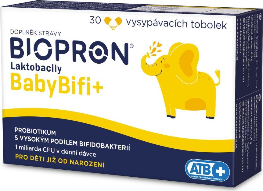 Walmark Biopron LAKTOBACILY Baby BiFi+ tob.30