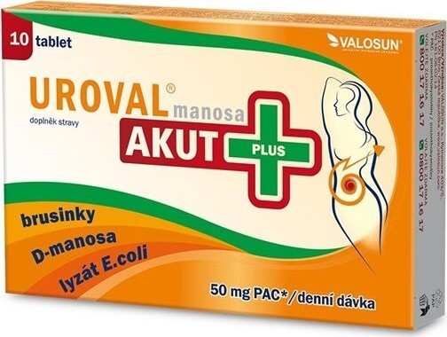 Walmark Uroval MANOSA AKUT Plus tbl.10