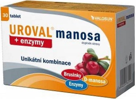 Walmark Uroval MANOSA + enzymy tbl.30