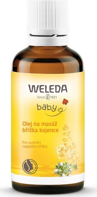 WELEDA Olej na masáž bříška kojence 50ml