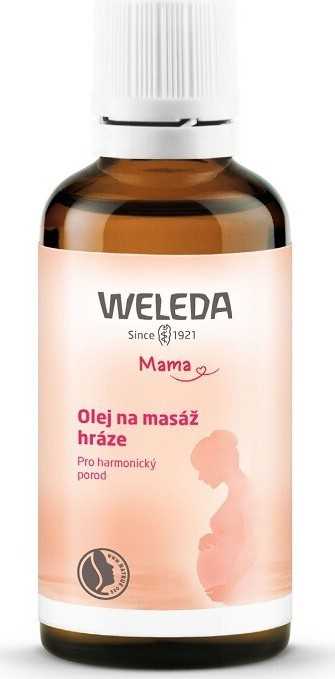 WELEDA Olej na masáž hráze 50ml