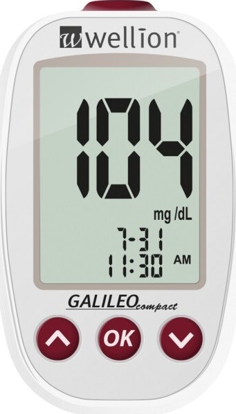 Wellion GALILEO COMPACT SUPER glukometr set+lanc.