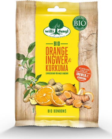 Willi Dungl furé pomeranč zázvor kurkuma BIO 65g