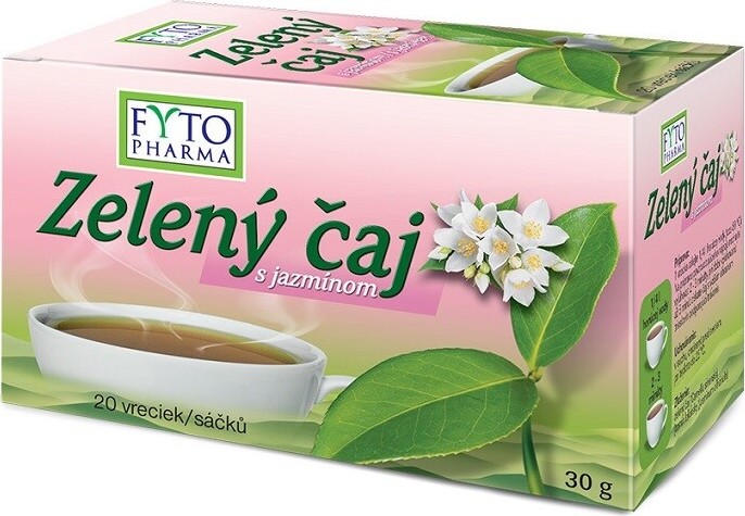 Zelený čaj s jasmínem 20x1.5g Fytopharma