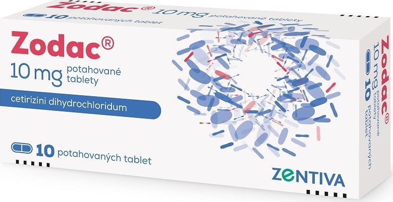 ZODAC 10MG potahované tablety 10