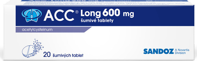 ACC LONG 600MG šumivé tablety 20