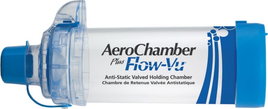 AeroChamber Plus Inhalační nástavec s chlopní a náustkem