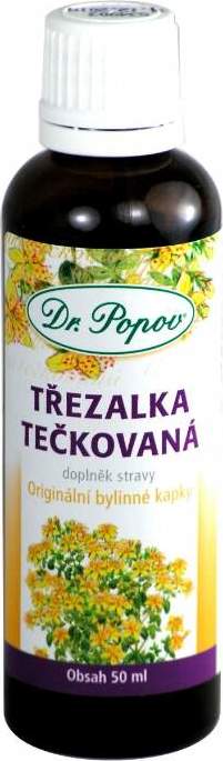 Dr.Popov Kapky bylinné Třezalka tečkovaná 50ml