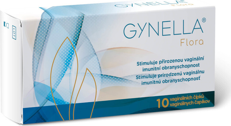 GYNELLA Flora 10 vaginálních čípků