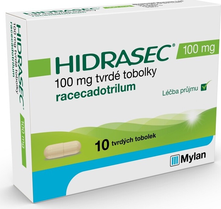 HIDRASEC 100MG tvrdé tobolky 10