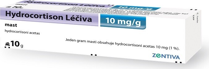 HYDROCORTISON LÉČIVA 1% mast 10G