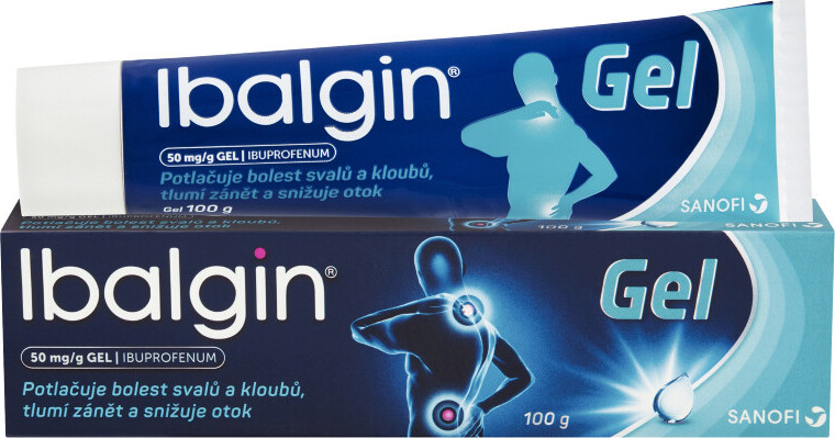 IBALGIN 50MG/G gel 100G