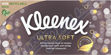 KLEENEX Kapesníky papírové Ultra Soft Box 64ks