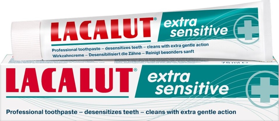 Lacalut Extra Sensitive zubní pasta 75ml