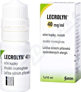 LECROLYN 40MG/ML oční podání kapky