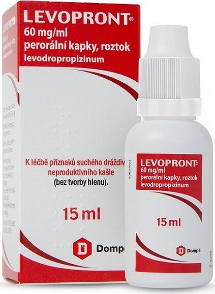 LEVOPRONT 60MG/ML perorální kapky 15ML