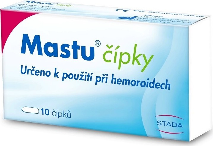 Mastu čípky 10ks