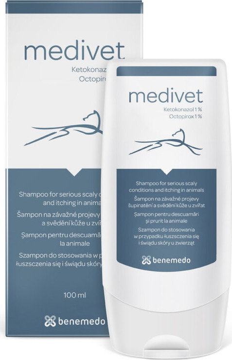 Medivet veterinární šampon - lupy a svědění 100ml