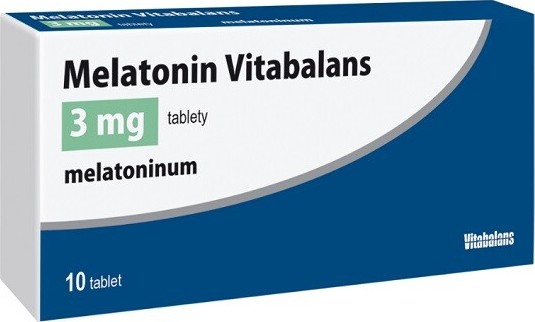 Melatonin Vitabalans 3 mg tbl.nob.10