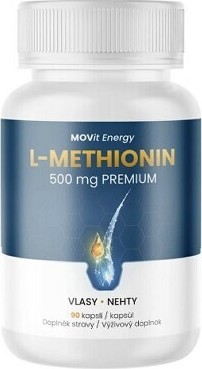 MOVit Methionin 500 mg PREMIUM 90 kapslí