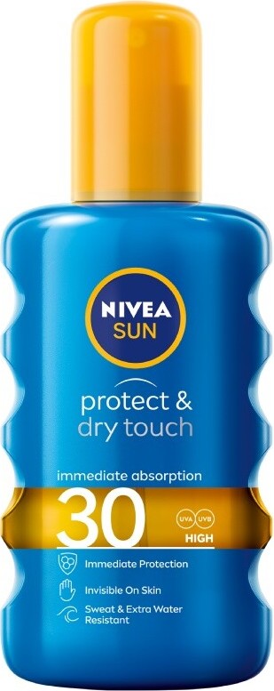 NIVEA SUN neviditelný opal.sprej OF30 200ml 85803