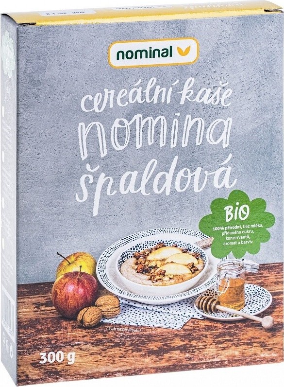 Nomina špaldová cereální kaše BIO 300g