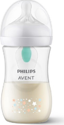 Philips AVENT Láhev Natural Response s ventilem AirFree 260ml 1m+ medvěd