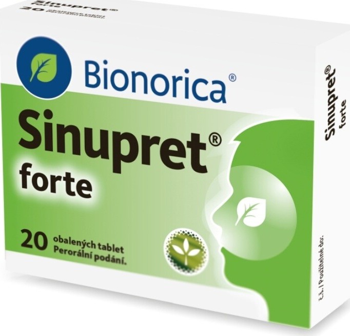 SINUPRET FORTE obalené tablety 20