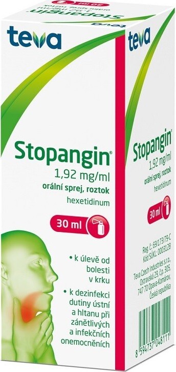 STOPANGIN sprej na ústní podání 30 ml