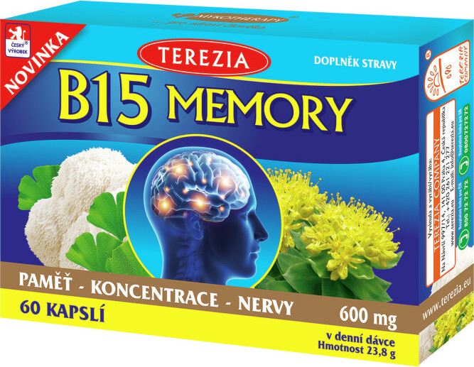TEREZIA B15 Memory 60 kapslí