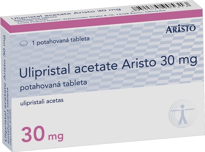 ULIPRISTAL ACETATE ARISTO 30MG potahované tablety 1