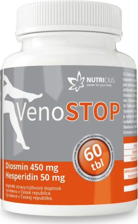 VenoSTOP Diosmin 450mg/Hesperidin 50mg tbl.60