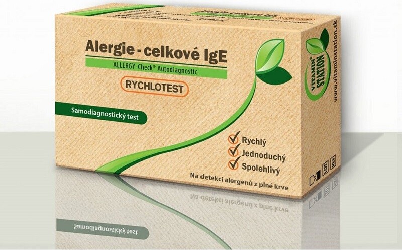 Vitamin Station Rychlotest Alergie - celkové IgE