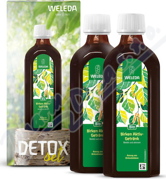 WELEDA Březový detoxikační set + dárek