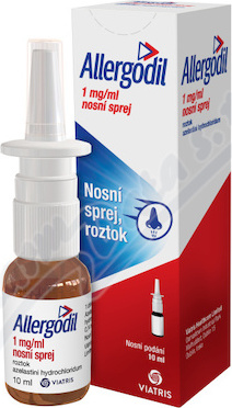 ALLERGODIL 1MG/ML nosní podání sprej