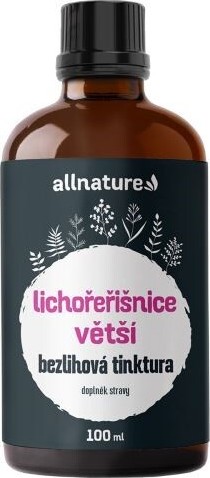 Allnature Lichořeřišnice větší bezlihová tinktura 100ml