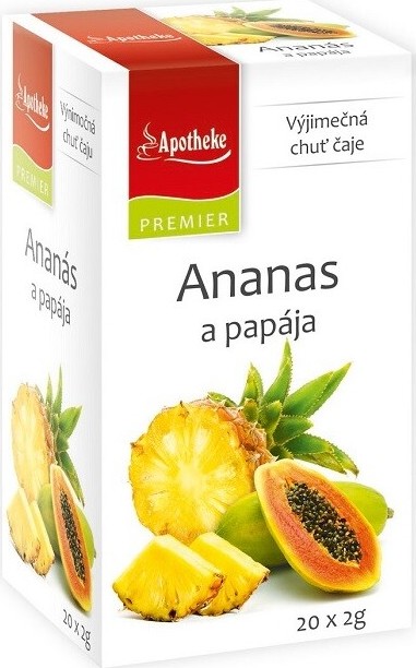 Apotheke Ananas a papája 20x2g