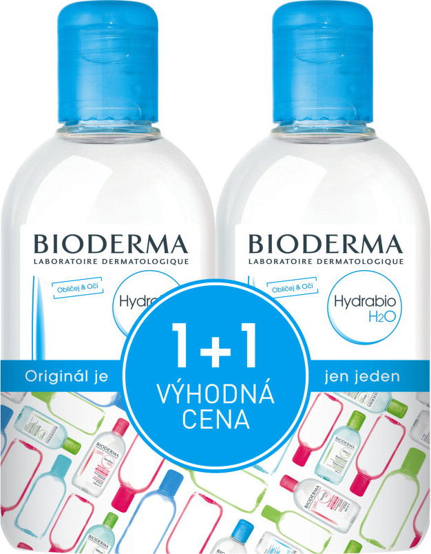 BIODERMA Hydrabio H2O 250ml 1+1 Festival