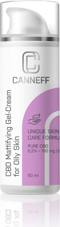 CANNEFF CBD Mattifying Gel-Cream 50ml