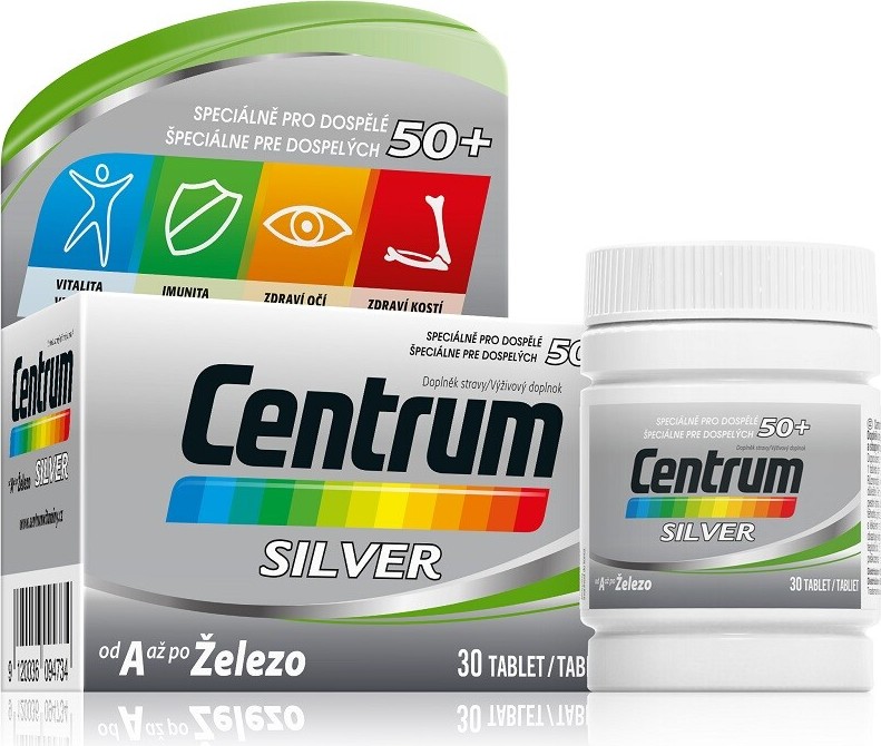 Centrum multivitamín SILVER 30 tablet