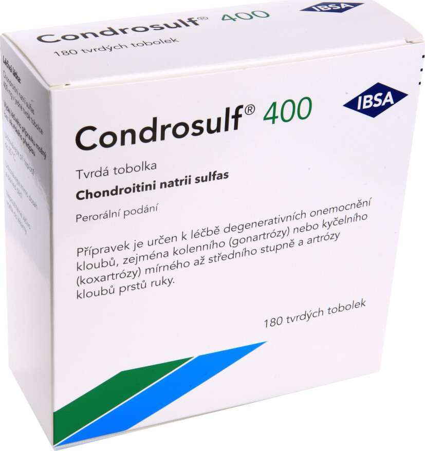 CONDROSULF 400MG tvrdé tobolky 180(3X60) - balení 2 ks