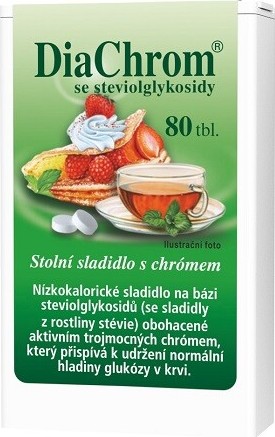 DiaChrom se steviolglykosidy tbl.80