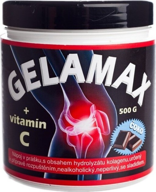 GELAMAX + vitamín C příchuť čoko 500g