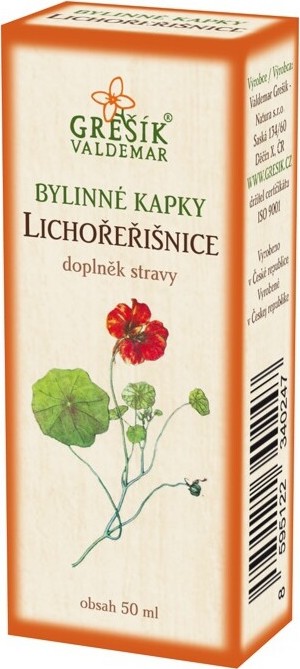 Grešík kapky Lichořeřišnice 50 ml