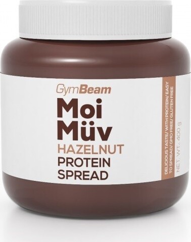 GymBeam MoiMüv Protein Spread hazelnut 400g