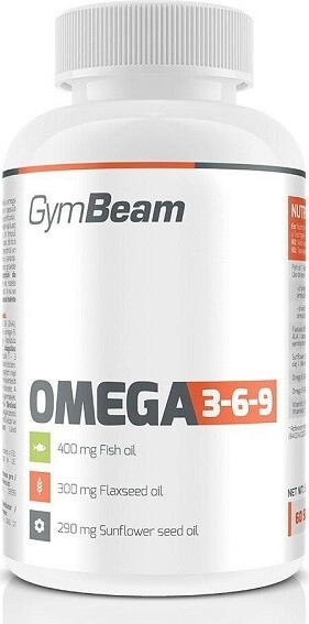 GymBeam Omega 3-6-9 cps.120
